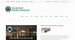 Desktop Screenshot of detroithockeyco.com